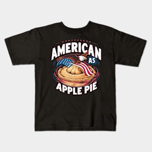 Freedom Flight & Pie Delight - Americana Kids T-Shirt